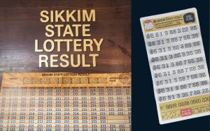 SIKKIM STATE LOTTERY RESULT